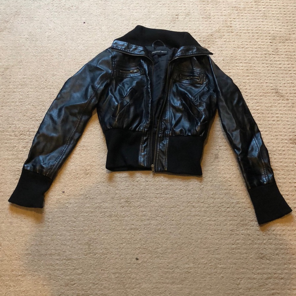 Leather jacket